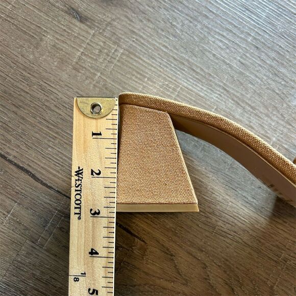 Steve Madden Women's Mylee Beige Block Heel Sandals Size 8 - Picture 10 of 10